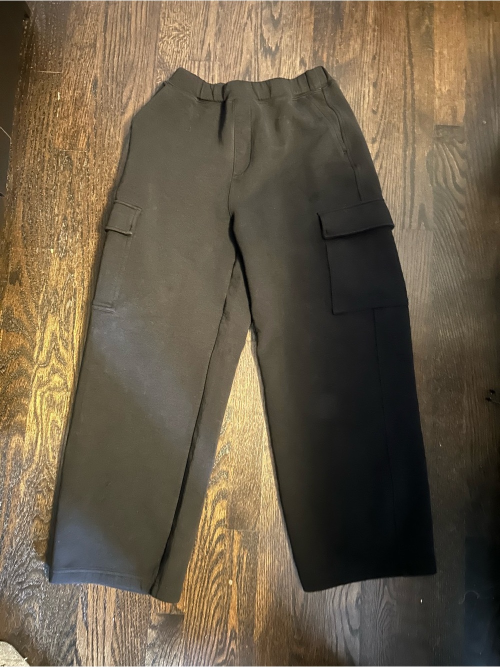Boy’s Black Cargo Pants - Classic Utility Style